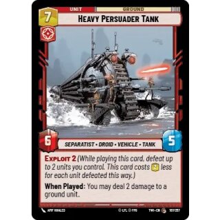 167 - Heavy Persuader Tank - Unit