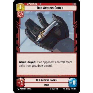 168 - Old Access Codes - Upgrade