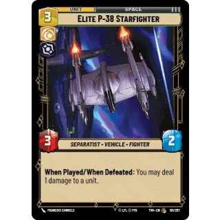 181 - Elite P-38 Starfighter - Unit