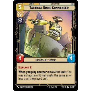 184 - Tactical Droid Commander - Unit