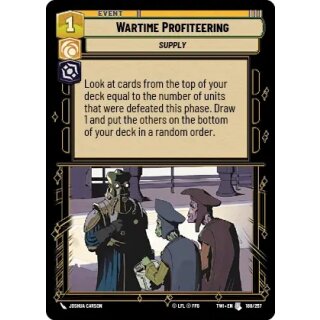 188 - Wartime Profiteering - Event