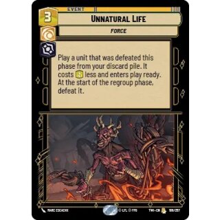 189 - Unnatural Life - Event