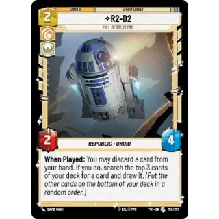 193 - R2-D2, Full of Solutions - Unit