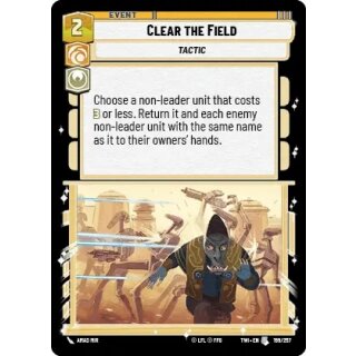 199 - Clear the Field - Event
