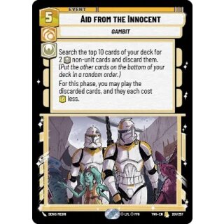 201 - Aid from the Innocent - Event