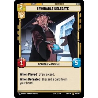 208 - Favorable Delegate - Unit
