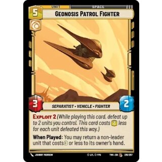 215 - Geonosis Patrol Fighter - Unit