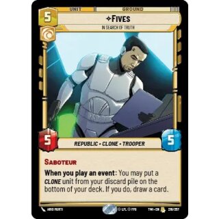 216 - Fives, In Search of Truth - Unit