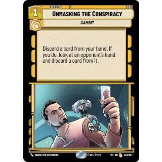 223 - Unmasking the Conspiracy - Event