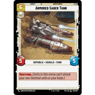 245 - Armored Saber Tank - Unit