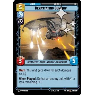 036 - Devastating Gunship - Unit - Foil