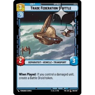 060 - Trade Federation Shuttle - Unit - Foil