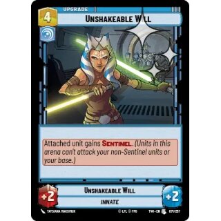 071 - Unshakeable Will - Upgrade - Foil