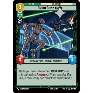 081 - Droid Commando - Unit - Foil