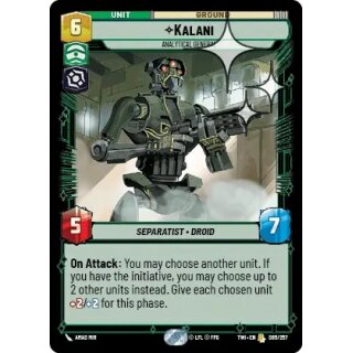 085 - Kalani, Analytical General - Unit - Foil