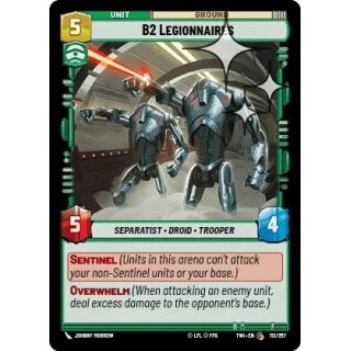 113 - B2 Legionnaires - Unit - Foil