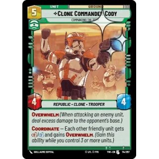 114 - Clone Commander Cody, Commanding the 212th - Unit - Foil
