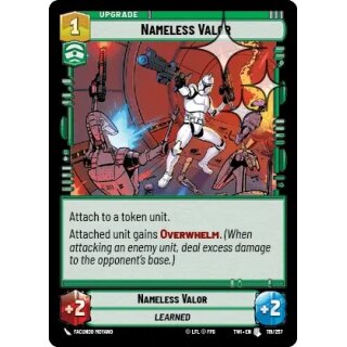 119 - Nameless Valor - Upgrade - Foil