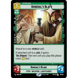 121 - Generals Blade - Upgrade - Foil
