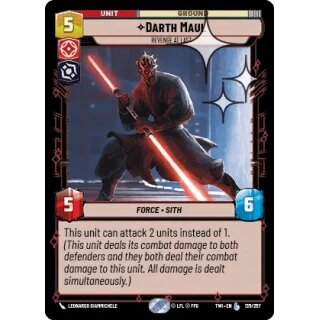 135 - Darth Maul, Revenge At Last - Unit - Foil