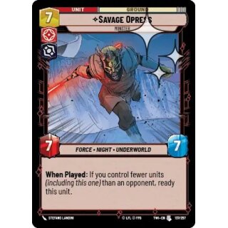 137 - Savage Opress, Monster - Unit - Foil