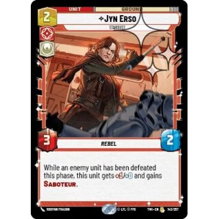 143 - Jyn Erso, Stardust - Unit - Foil