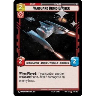 160 - Vanguard Droid Bomber - Unit - Foil