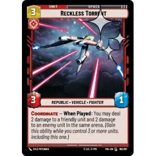 162 - Reckless Torrent - Unit - Foil