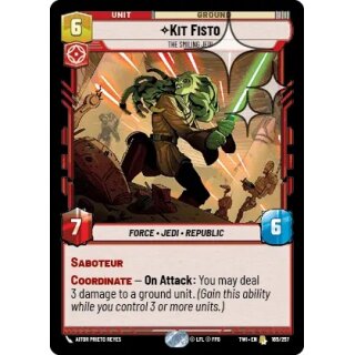 165 - Kit Fisto, The Smiling Jedi - Unit - Foil