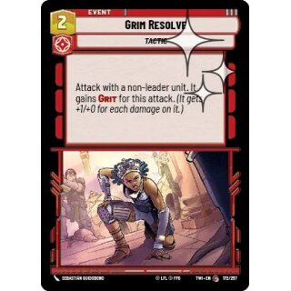172 - Grim Resolve - Event - Foil