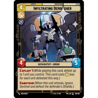 182 - Infiltrating Demolisher - Unit - Foil