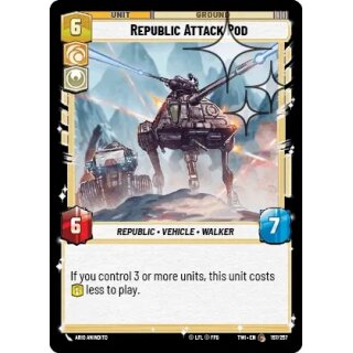 197 - Republic Attack Pod - Unit - Foil