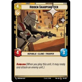 214 - Hidden Sharpshooter - Unit - Foil