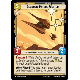 215 - Geonosis Patrol Fighter - Unit - Foil
