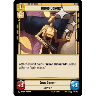 218 - Droid Cohort - Upgrade - Foil
