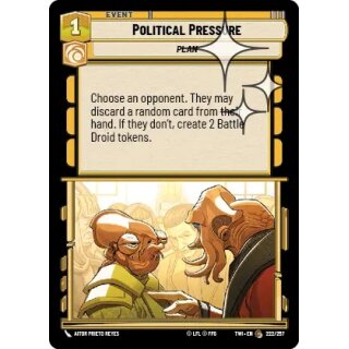 222 - Political Pressure - Event - Foil