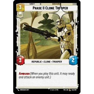 242 - Phase II Clone Trooper - Unit - Foil