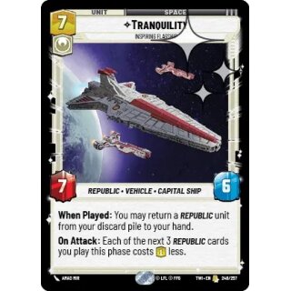 246 - Tranquility, Inspiring Flagship - Unit - Foil