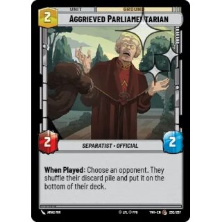 252 - Aggrieved Parliamentarian - Unit - Foil