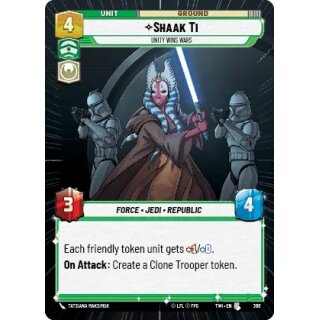 366 - Shaak Ti, Unity Wins Wars - Unit - Hyperspace