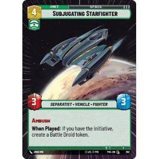 382 - Subjugating Starfighter - Unit - Hyperspace