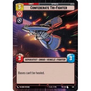 400 - Confederate Tri-Fighter - Unit - Hyperspace