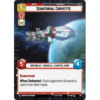 415 - Senatorial Corvette - Unit - Hyperspace