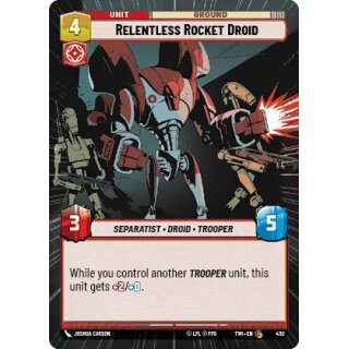 430 - Relentless Rocket Droid - Unit - Hyperspace