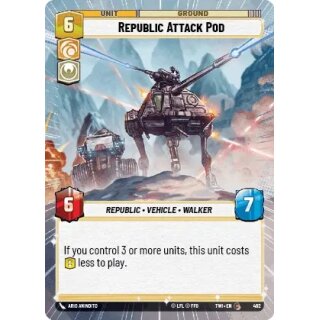 462 - Republic Attack Pod - Unit - Hyperspace