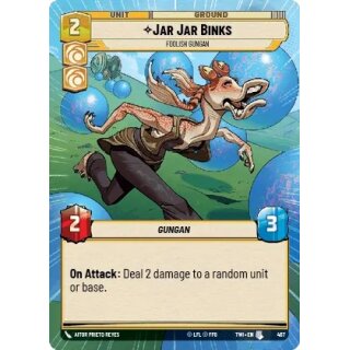 467 - Jar Jar Binks, Foolish Gungan - Unit - Hyperspace