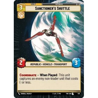 478 - Sanctioners Shuttle - Unit - Hyperspace