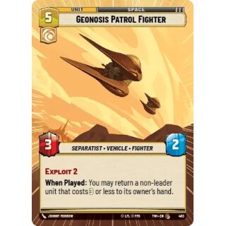 480 - Geonosis Patrol Fighter - Unit - Hyperspace