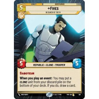 481 - Fives, In Search of Truth - Unit - Hyperspace