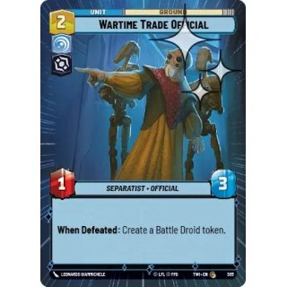 305 - Wartime Trade Official - Unit - Foil Hyperspace